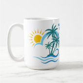 Individuelle Name Tropical Islands Kaffeetasse (Links)