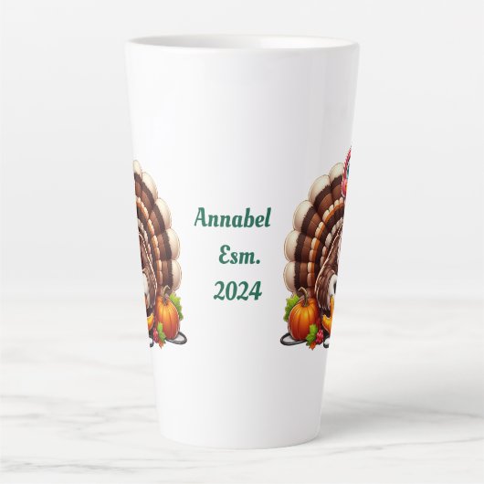 Individuelle Name, Truthahn, Videospiel Milchtasse (Vorderseite)