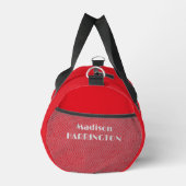 Individuelle Name Türkei-Flagge Duffle Bag (Rechts)