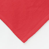 Individuelle Name Türkei-Flagge Fleecedecke (Ecke)