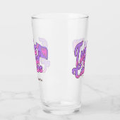 Individuelle Name Turks und Caicos Conch Glas (Links)