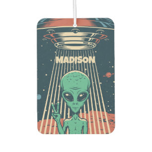 INDIVIDUELLE NAME UFO ALIEN AUTOLUFTERFRISCHER