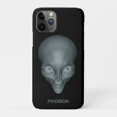 INDIVIDUELLE NAME UFO ALIEN Case-Mate iPhone HÜLLE (Rückseite)