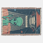 INDIVIDUELLE NAME UFO ALIEN DECKE (Vorderseite)