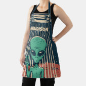 INDIVIDUELLE NAME UFO ALIEN SCHÜRZE (InSitu)