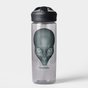 INDIVIDUELLE NAME UFO ALIEN TRINKFLASCHE