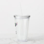 Individuelle Name Ultrasound Technologist Geschenk Acryltrinkbecher (Links)