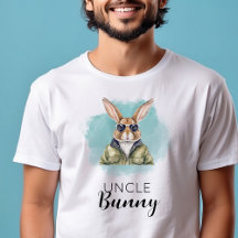 Individuelle Name Uncle Bunny Matching Family Grou