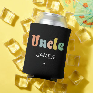 Individuelle Name Uncle Retro-Geschenk   PERSONALI Dosenkühler