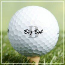 Individuelle Name und erste Mit Monogramm Golfbäll