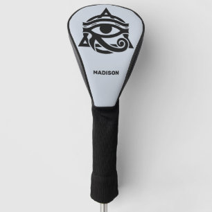 Individuelle Name und Farbauge am Horus Golf Headcover