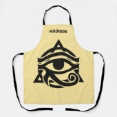 Individuelle Name und Farbauge am Horus Schürze (Vorderseite)