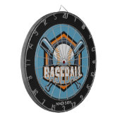 Individuelle Name- und Farbbaseball Dartscheibe (Vorderseite Links)