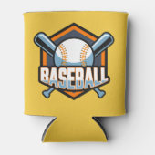 Individuelle Name- und Farbbaseball Dosenkühler (Vorderseite)