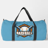 Individuelle Name- und Farbbaseball Duffle Bag (Vorderseite)