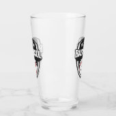 Individuelle Name- und Farbbaseball Glas (Links)