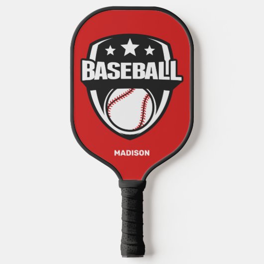 Individuelle Name- und Farbbaseball Pickleball Schläger (Vorderseite)