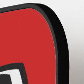 Individuelle Name- und Farbbaseball Pickleball Schläger (Linke Seite)