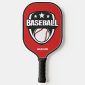 Individuelle Name- und Farbbaseball Pickleball Schläger (Rückseite)