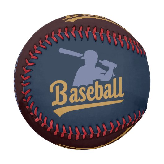 Individuelle Name- und FarbBaseball-Player Baseball (Vorderseite Links)