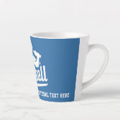 Individuelle Name- und FarbBaseball-Player Milchtasse (Rechts)