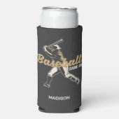 Individuelle Name- und FarbBaseball-Player Selters Dosenkühler (Seltzer Vorderseite)