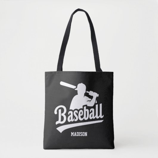 Individuelle Name- und FarbBaseball-Player Tasche (Vorderseite)