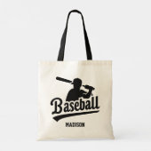 Individuelle Name- und FarbBaseball-Player Tragetasche (Rückseite)