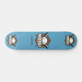 Individuelle Name- und Farbbaseball Skateboard (Horizontal)