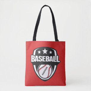 Individuelle Name- und Farbbaseball Tasche