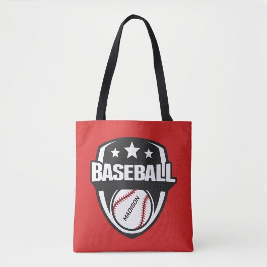 Individuelle Name- und Farbbaseball Tasche (Vorderseite)