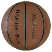 individuelle Name- und Farbbasketball Basketball (Vertikal)