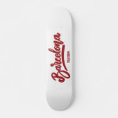 Individuelle Name und Farbe Barcelona Skateboard (Vorne)