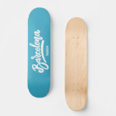 Individuelle Name und Farbe Barcelona Skateboard (Vorderseite)