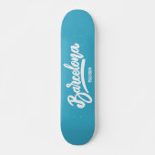 Individuelle Name und Farbe Barcelona Skateboard (Vorne)