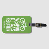 Individuelle Name und Farbe des Fahrrads Gepäckanhänger (Vorderseite (Horizontal))