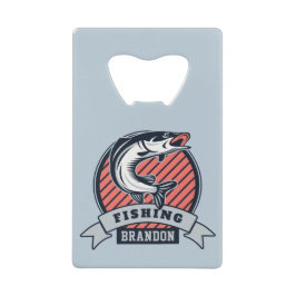 Individuelle Name und Farbe Fischflaschenöffner Geldbeutel Flaschenöffner