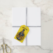 Individuelle Name und Farbe Ukulele Geschenkanhänger (Mit Garn)