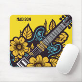 Individuelle Name und Farbe Ukulele Mousepad (Mit Mouse)