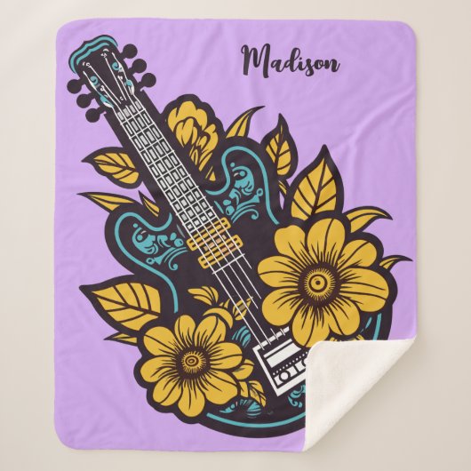 Individuelle Name und Farbe Ukulele Sherpadecke (Vorderseite)