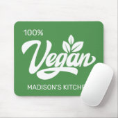 Individuelle Name und Farbe Vegan Mousepad (Mit Mouse)