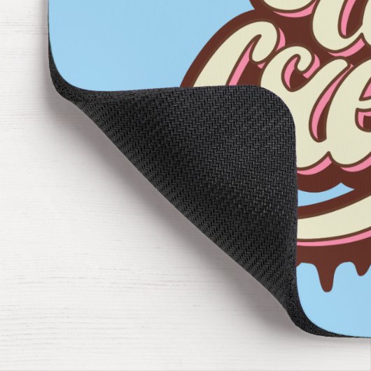 Individuelle Name und Farbeis Mousepad (Ecke)