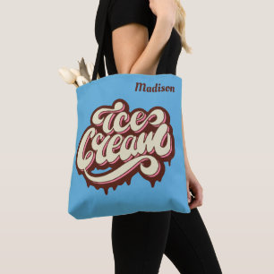 Individuelle Name- und Farbeisbeutel Tasche