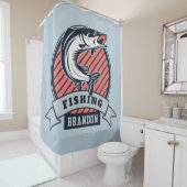 Individuelle Name- und Farbenduschvorhang Duschvorhang (Beispiel)