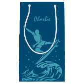Individuelle Name- und Farbensack Kleine Geschenktüte (Vorderseite)