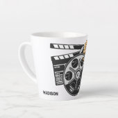 Individuelle Name- und Farbfilm Milchtasse (Linke Ecke)