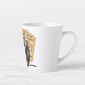 Individuelle Name- und Farbfilm Milchtasse (Rechts)