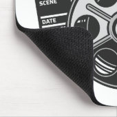 Individuelle Name- und Farbfilm Mousepad (Ecke)