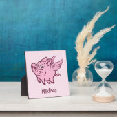 Individuelle Name- und Farbfliege Fotoplatte (InSitu)