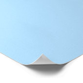 Individuelle Name- und Farbfliege Poster (Ecke)
